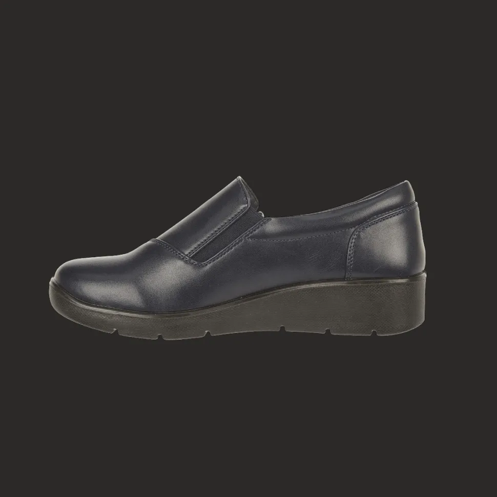 Women's Gail Navy Slip on Casual Shoes