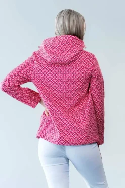 Women's Hot Pink Mac Jacket by Jessica Graaf