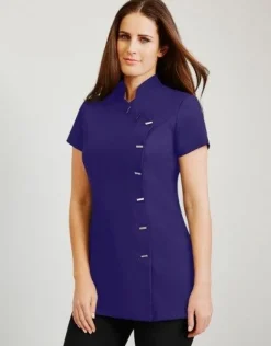 Women's Jasmine Beautician Tunic - Purple