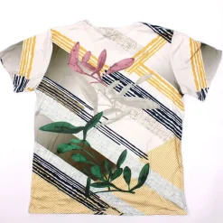 Womens Leaf Top Yellow