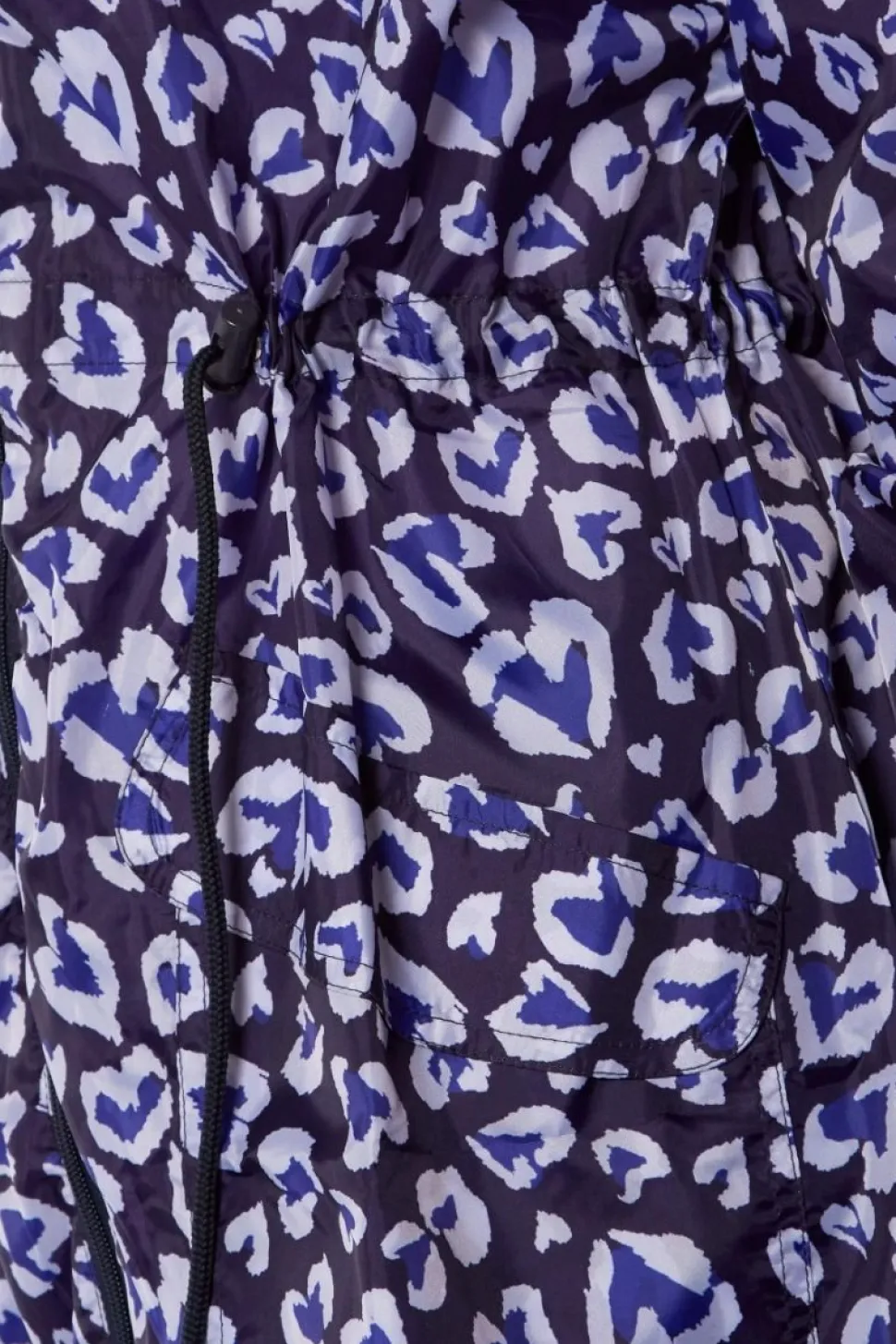 Women's Printed Parka Showerproof Jacket Leopard
