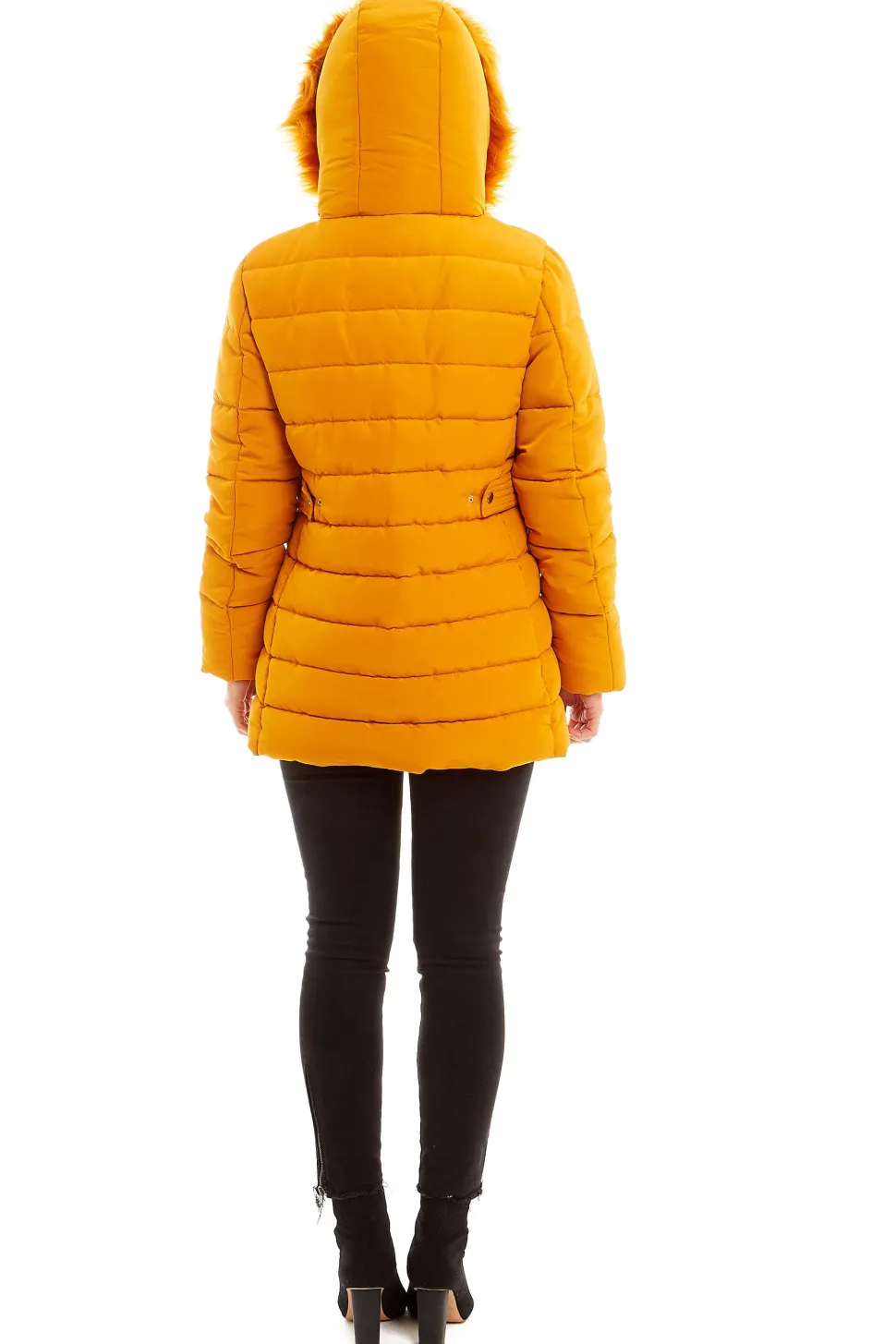 Women's Quilted Jacket Mustard
