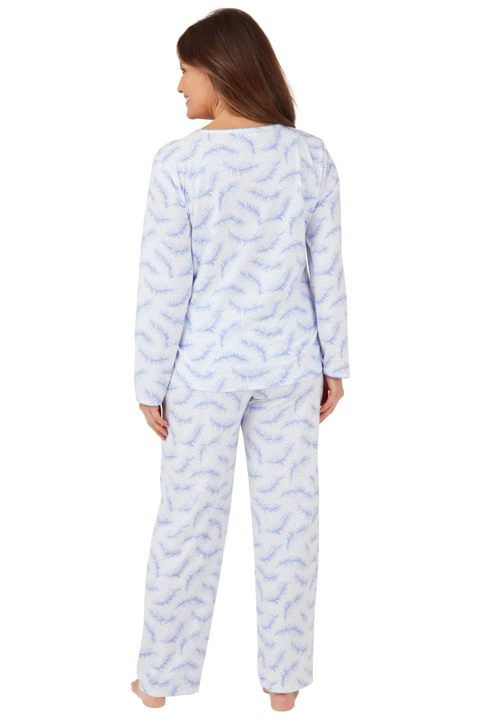 Women's Spot Pyjamas Blue