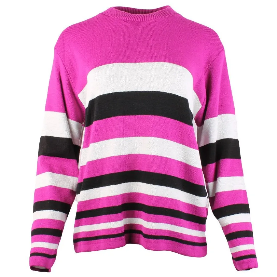 Women's Stripe Jumper Pink