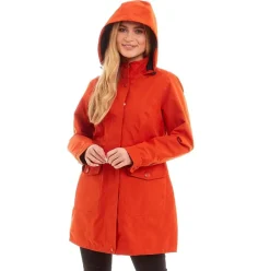 Women's Waterproof Jacket Damaris Orange