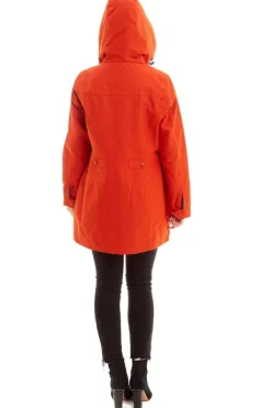 Women's Waterproof Jacket Damaris Orange