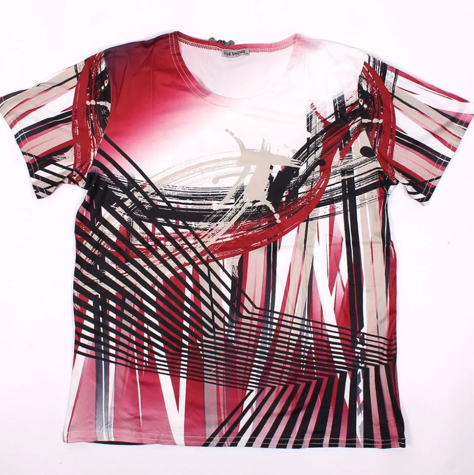 Womens Wave Top Red