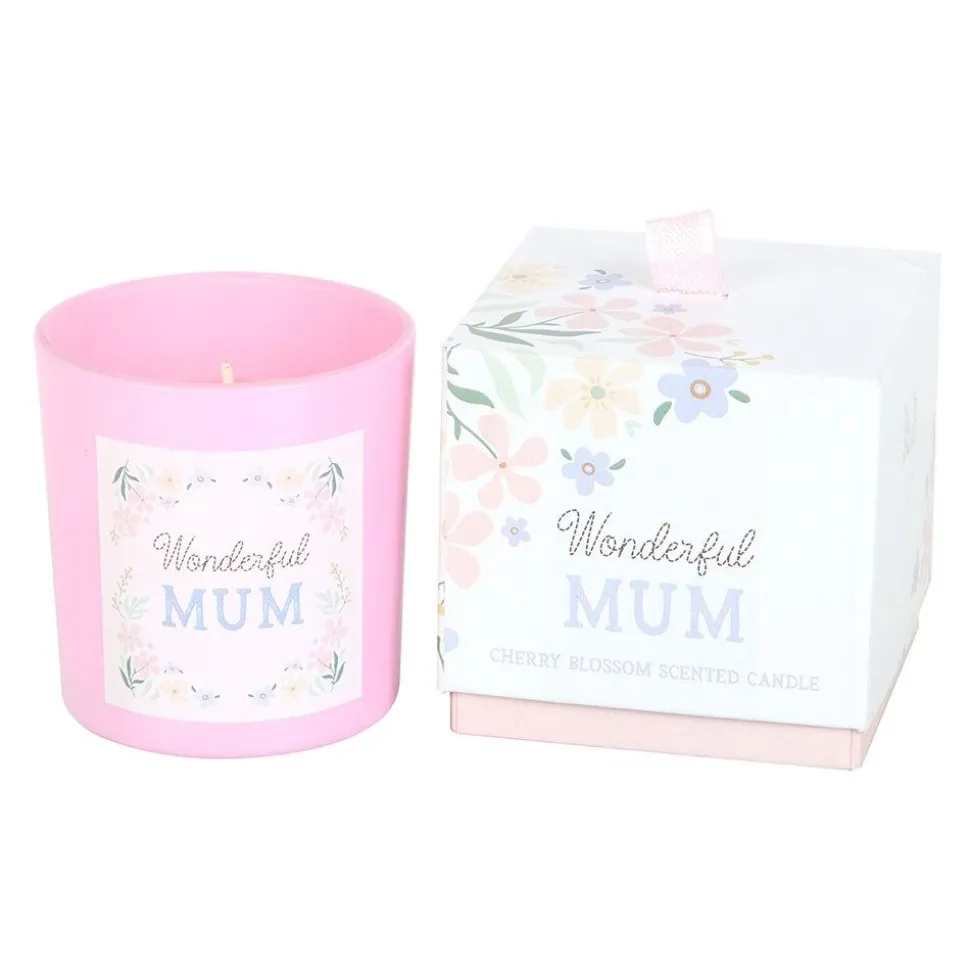 Wonderful Mum Cherry Blossom Candle