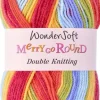 Wondersoft Merry Go Round DK Yarn 3154 Pastel Rainbow 100gm
