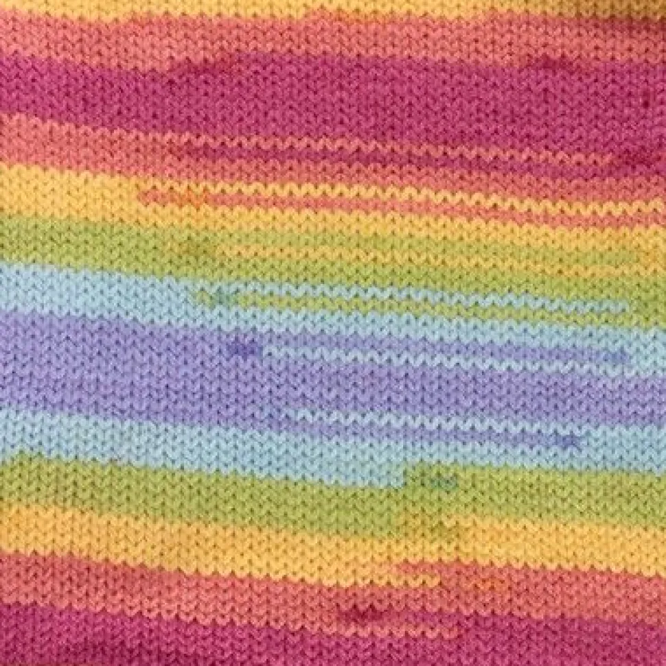 Wondersoft Merry Go Round DK Yarn 3154 Pastel Rainbow 100gm