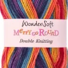Wondersoft Merry Go Round DK Yarn 3153 Dark Rainbow 100gm
