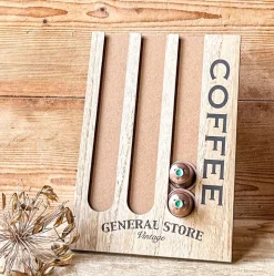 Wooden Coffee Pod Holder