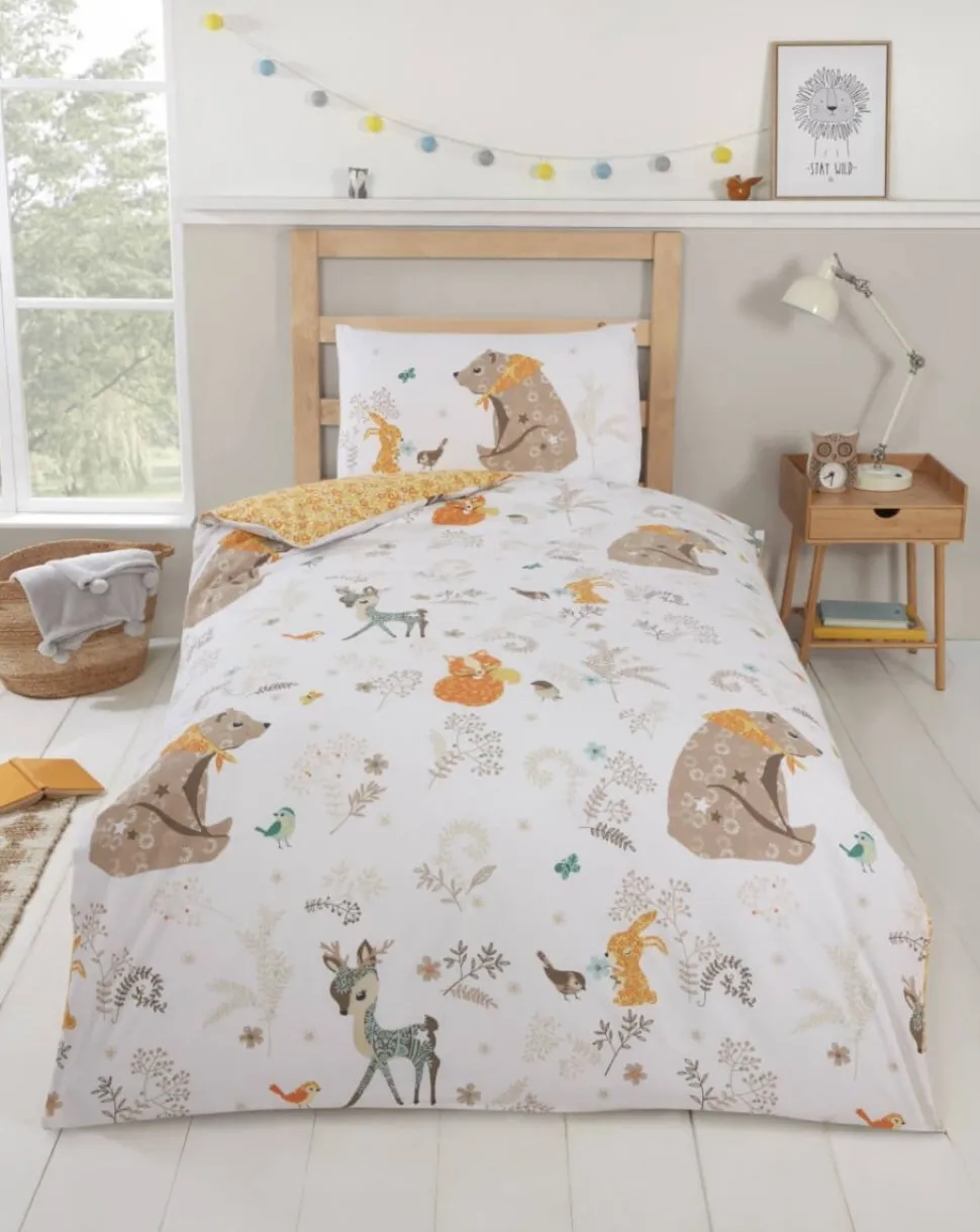 Woodland Friends Single Duvet Cover Set by Studio Kids