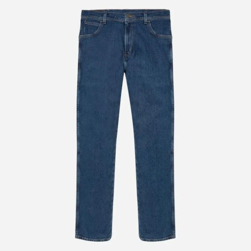 Wrangler Men's Stretch Regular Fit Dark Stone Jeans