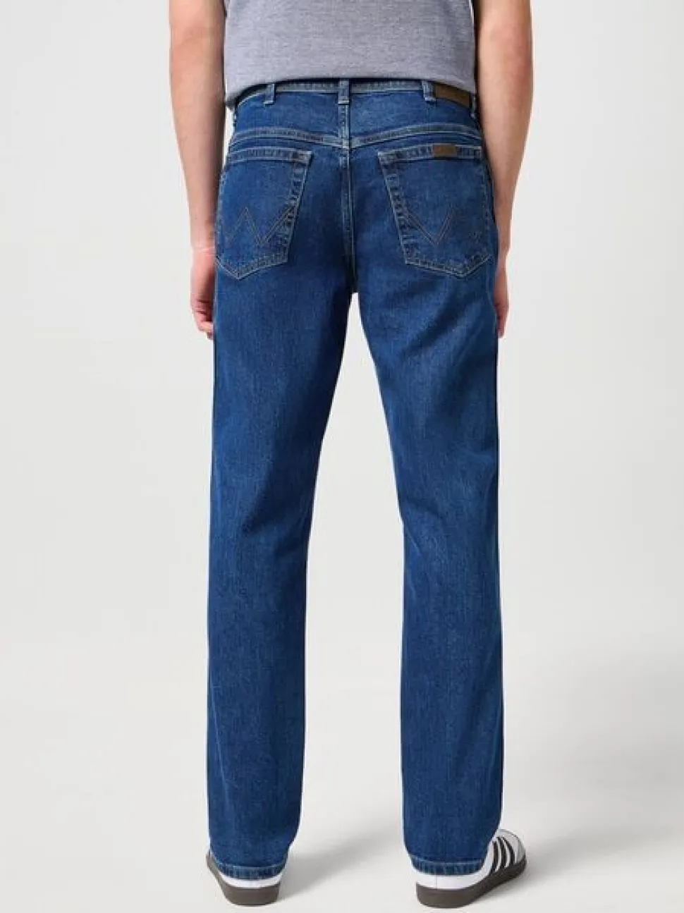 Wrangler Men's Stretch Regular Fit Dark Stone Jeans