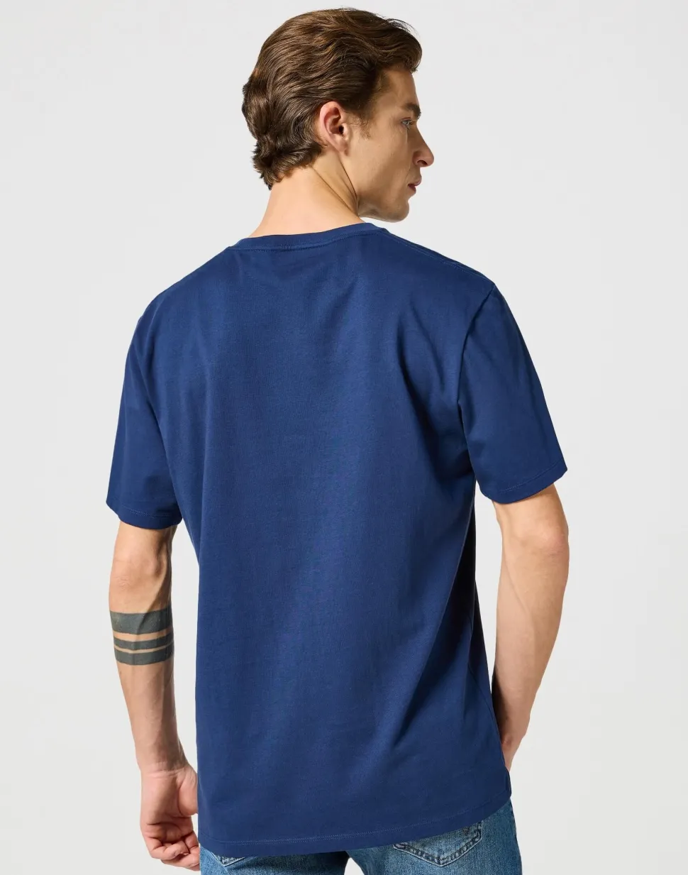 Wrangler Sign Off T-Shirt Navy