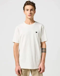 Wrangler Sign Off T-Shirt Off White