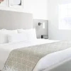 Zahra Recycled Cotton Throw Natural