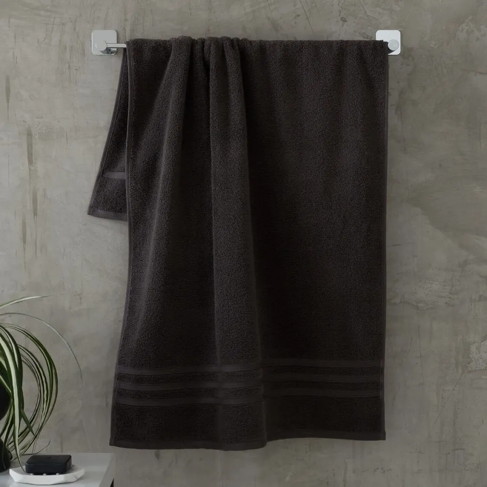 Zero Twist 6 Piece Towel Bale Charcoal by Catherine Lansfield